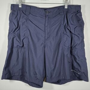 Columbia PFG Men’s Navy Cargo‎ Shorts Size 38 Outdoor Fishing Hiking Active